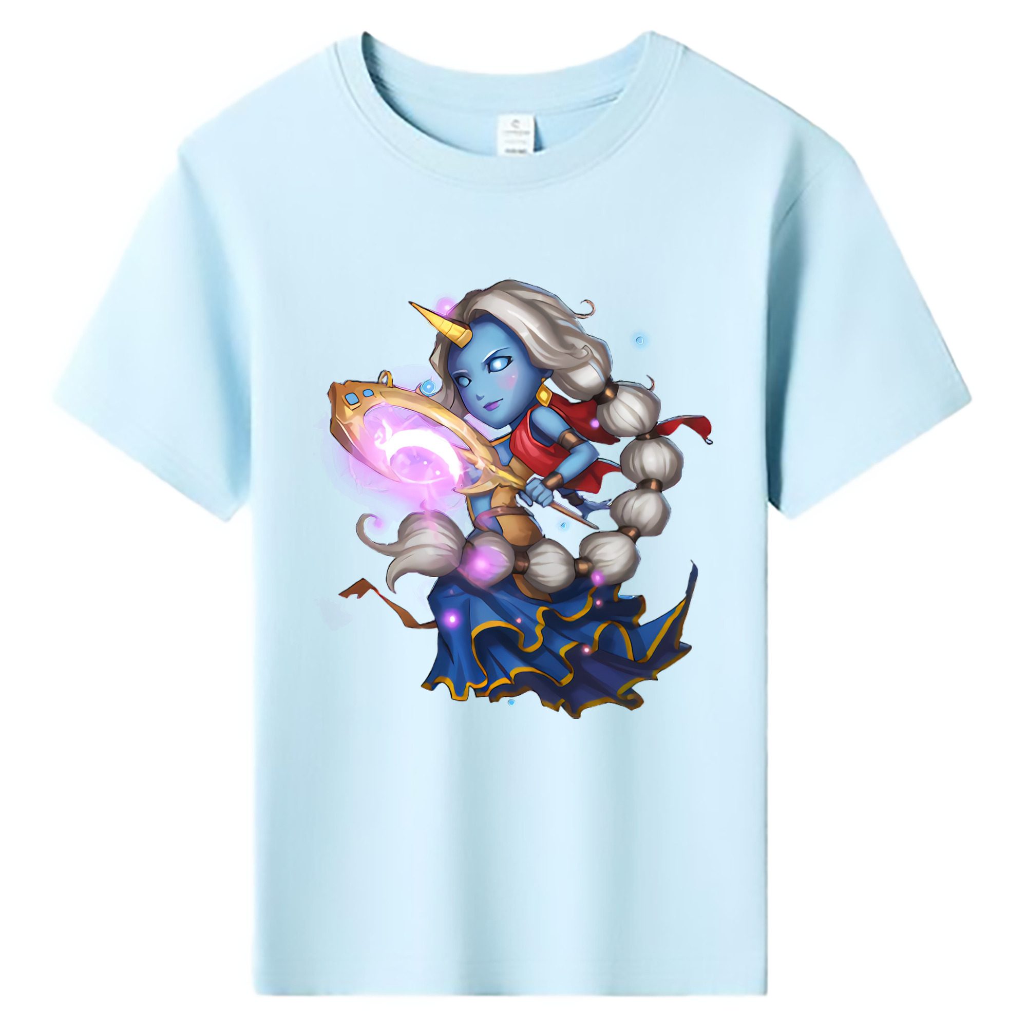 （画像用） リーグ・オブ・レジェンド League of Legends LOL 綿100％キッズTシャツ（フロントプリント）